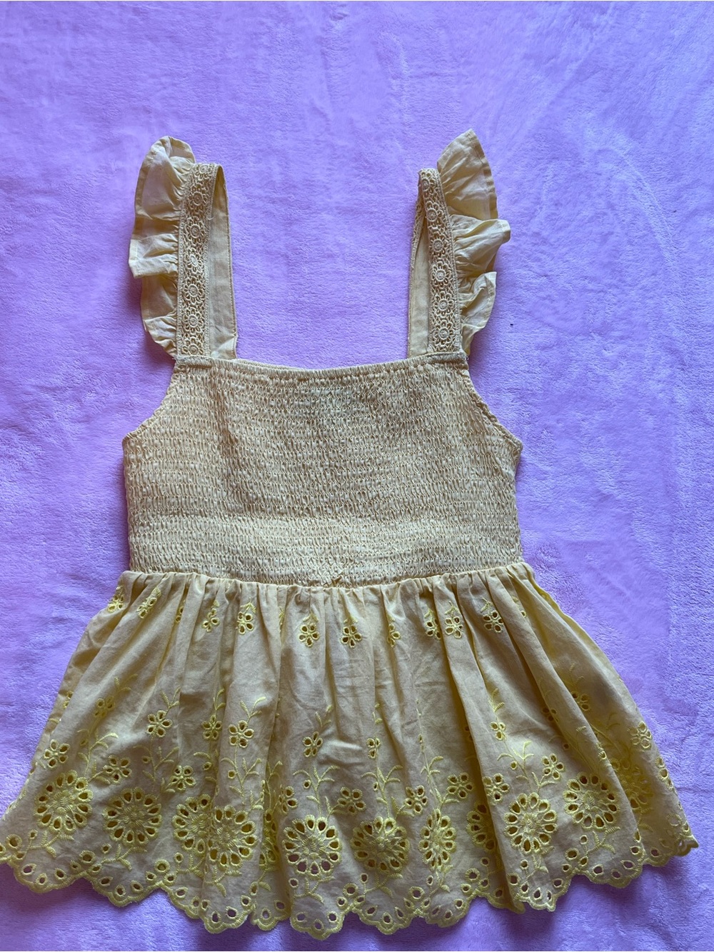 Yellow Summer Top